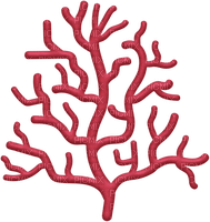 dolceluna red deco underwater coral - nemokama png