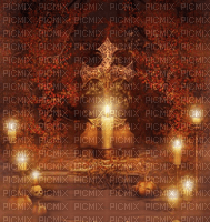 Autumn Gothic Background - Free PNG