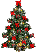Weihnachtsbaum - GIF animé gratuit