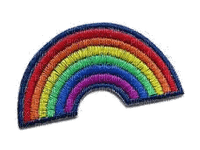 patch picture rainbow - png grátis