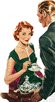 couple 1950's bp - δωρεάν png