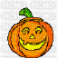 Winking pumpkin - Бесплатный анимированный гифка