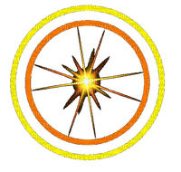 Double Circles ''Yellow'' - by StormGalaxy05 - PNG gratuit