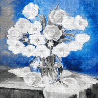 soave background animated vintage vase flowers - 免费动画 GIF