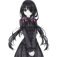 gothic anime girl - PNG gratuit