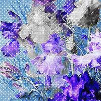 soave background vintage animated texture flowers - 免费动画 GIF