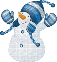 Snowman. Winter. Leila - PNG gratuit