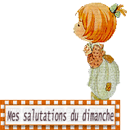 mes salutations du dimanche - Free animated GIF