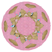 Pink Animated Circle - GIF animado grátis