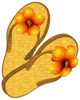 Kaz_Creations Flip Flops Beachwear Footwear - 免费PNG