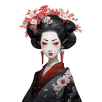 geisha springtimes - png gratis
