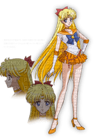 Sailor Moon Crystal Venus V - png grátis