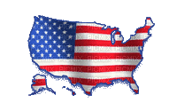 USA Flag-81815 - Animovaný GIF zadarmo