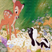 bambi movie gif fond - GIF animado gratis