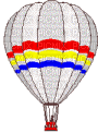 montgolfiere - Бесплатный анимированный гифка