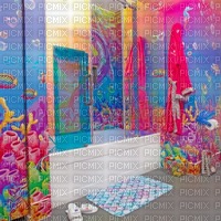 Rainbow Bathroom - gratis png