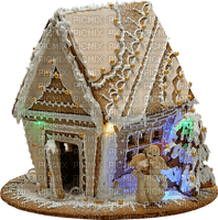 piparkakkutalo, Gingerbread House - ilmainen png