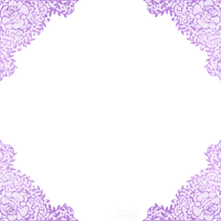 Frame-lace-purple - png grátis