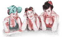 soave woman vintage summer beach rockabilly - png gratis