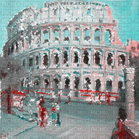 kikkapink rome colosseum animated background