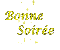 bonne soirée - Бесплатный анимированный гифка