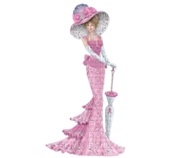 pink woman - kostenlos png