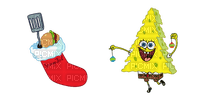 Spongebob Christmas - gratis png