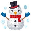 Snowman emoji - kostenlos png