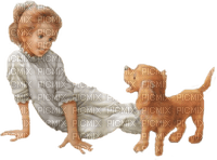 Kaz_Creations Baby Enfant Child Girl Dog Pup - PNG gratuit