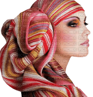 woman with headscarf bp - png gratuito