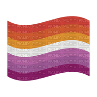 Lesbian flag - zadarmo png