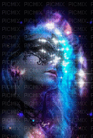 woman with mask bp - Δωρεάν κινούμενο GIF