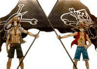 Ace & Luffy - png gratis