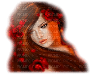 mujer y flores by EstrellaCristal