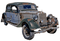 rusty old car bp - png gratis
