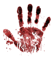 halloween gothic hand blood main - nemokama png