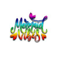 mermaid text quote  deco scrap dolceluna - PNG gratuit