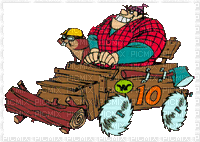 Buzz wagon - Zdarma animovaný GIF