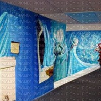 Liminal Space with Frozen Mural - nemokama png