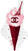 Paris Chanel Ice Cream - Bogusia - gratis png