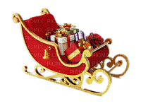 christmas sleigh - PNG gratuit