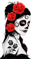 Sugarskull 2 -Red - 無料png