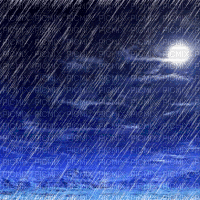 lluvia - GIF animado gratis