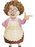 Kaz_Creations Woman Femme Granny Old - δωρεάν png