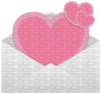 Kaz_Creations Valentine Deco Love Hearts Love Letter Envelope - nemokama png