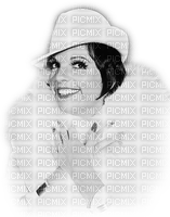 soave woman vintage  Liza Minnelli black white - gratis png