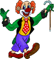 clown - GIF animado gratis