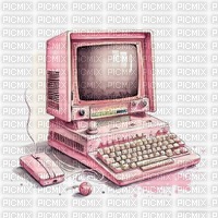 vintage computer - PNG gratuit