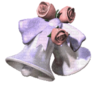 bell cloche glocken rose  tube gif anime animated animation - Besplatni animirani GIF