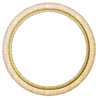 wood circle rahmen tube deco frame cadre - Darmowy animowany GIF